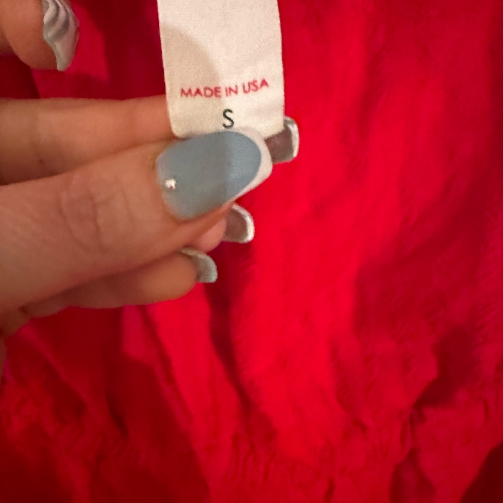 Red Romper Size Women’s Small - image 4